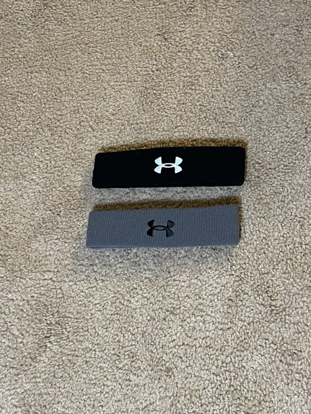 Under Armour Black and Graphite Performance Headband